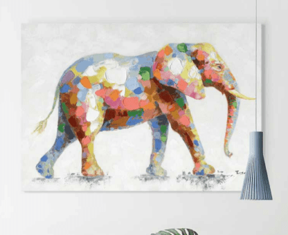Cuadro Lienzo Elefante